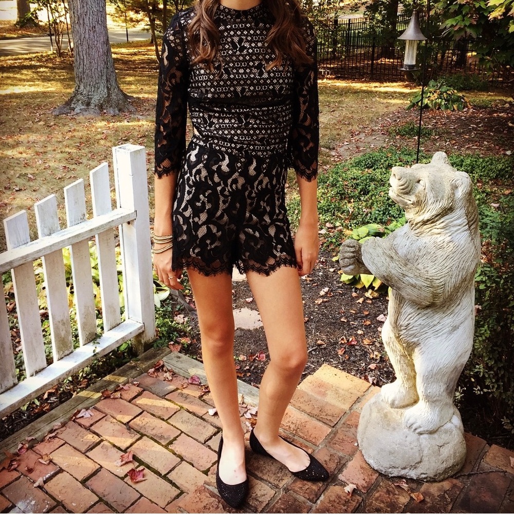 Teen girl’s formal romper size XS